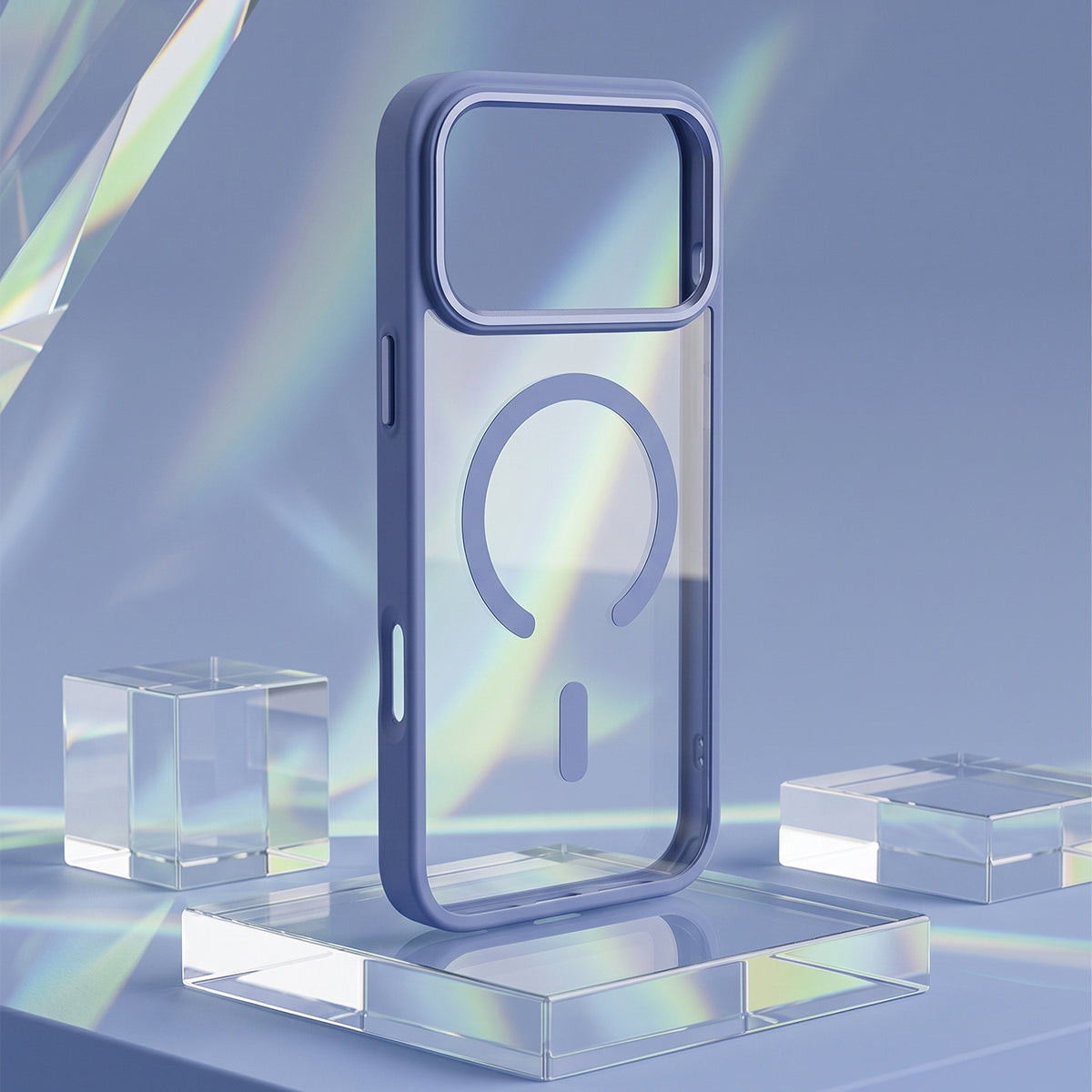 iPh17PM/18PM Clear Mag Skyblue - billede 6