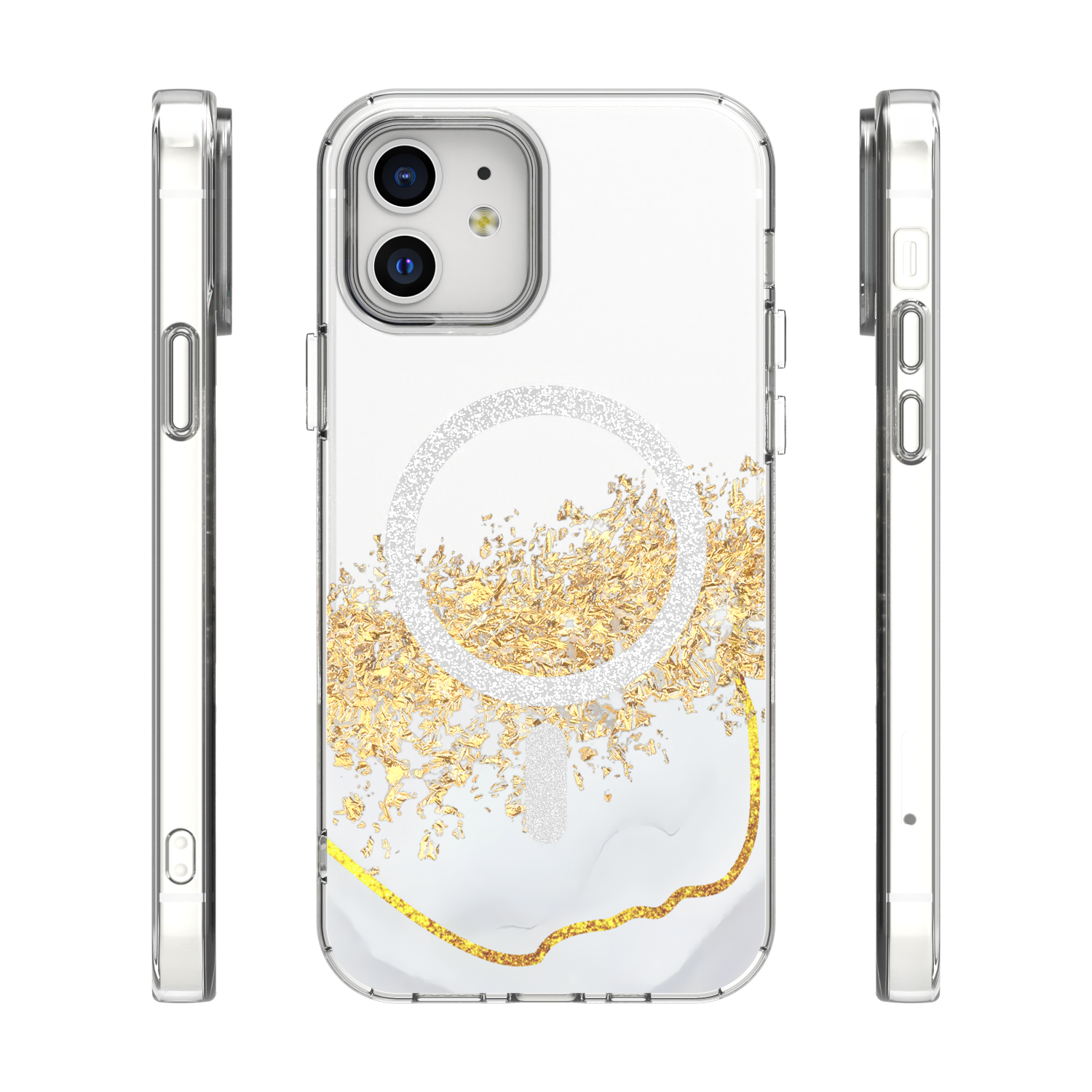 iPh12/12P Epoxy Mag Hvid