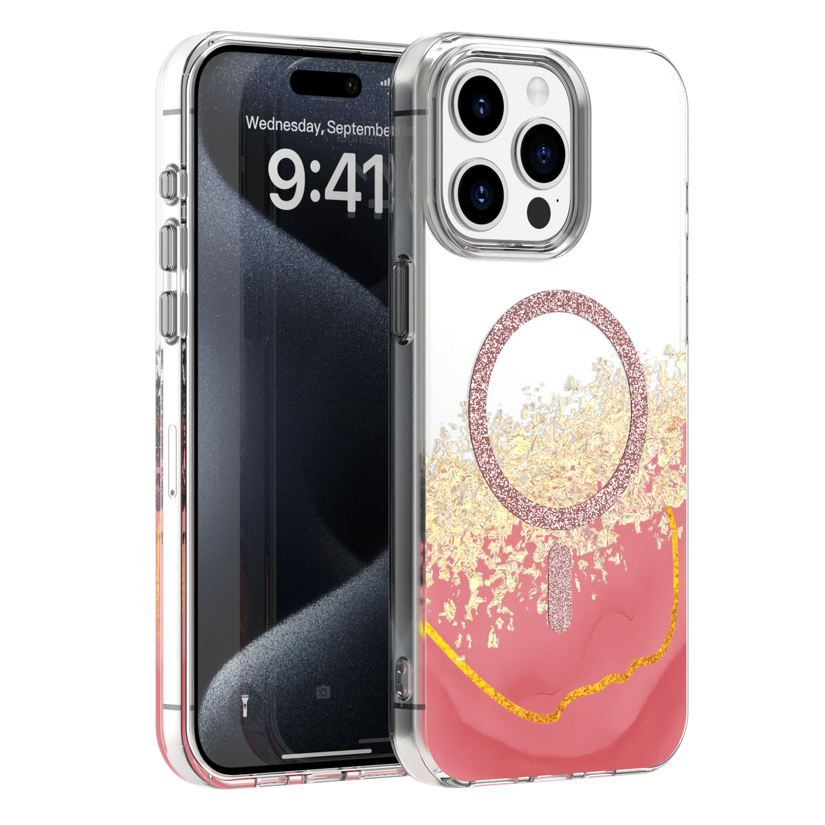 iPh15P Epoxy Mag Pink