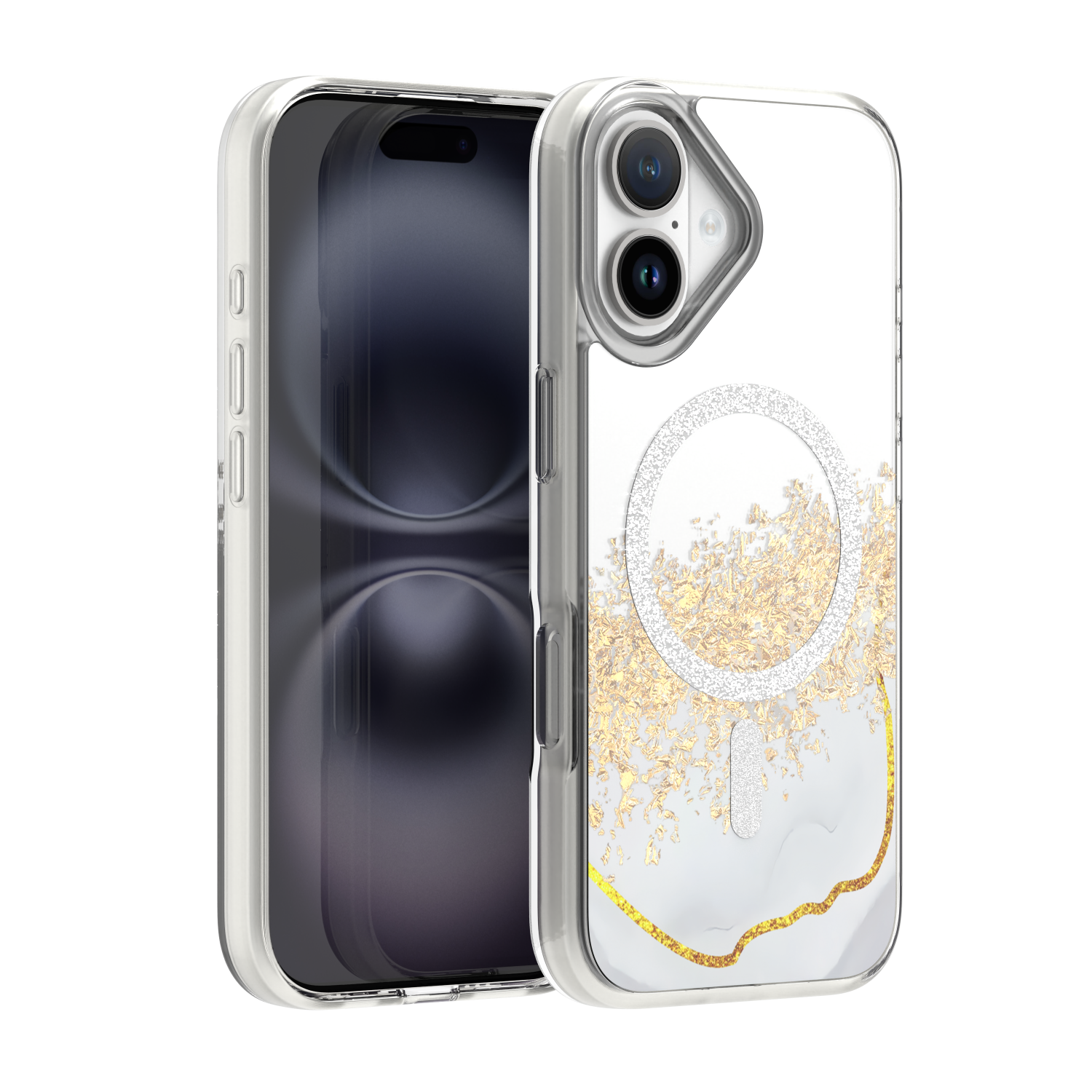 iPh17 Epoxy Mag Hvid
