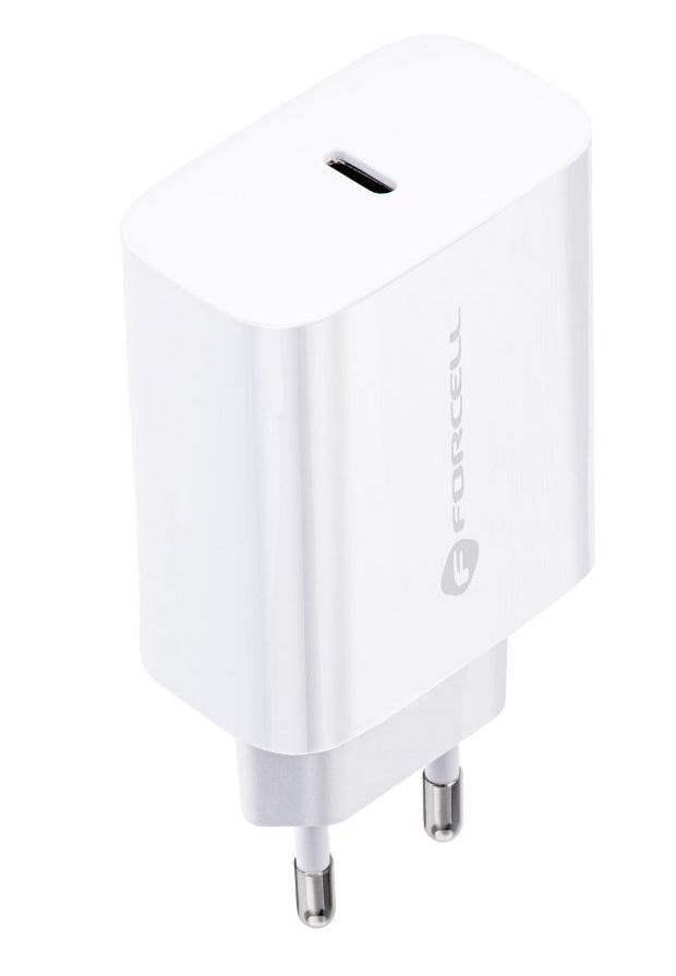 Væglader 25W USBC m/Kabel