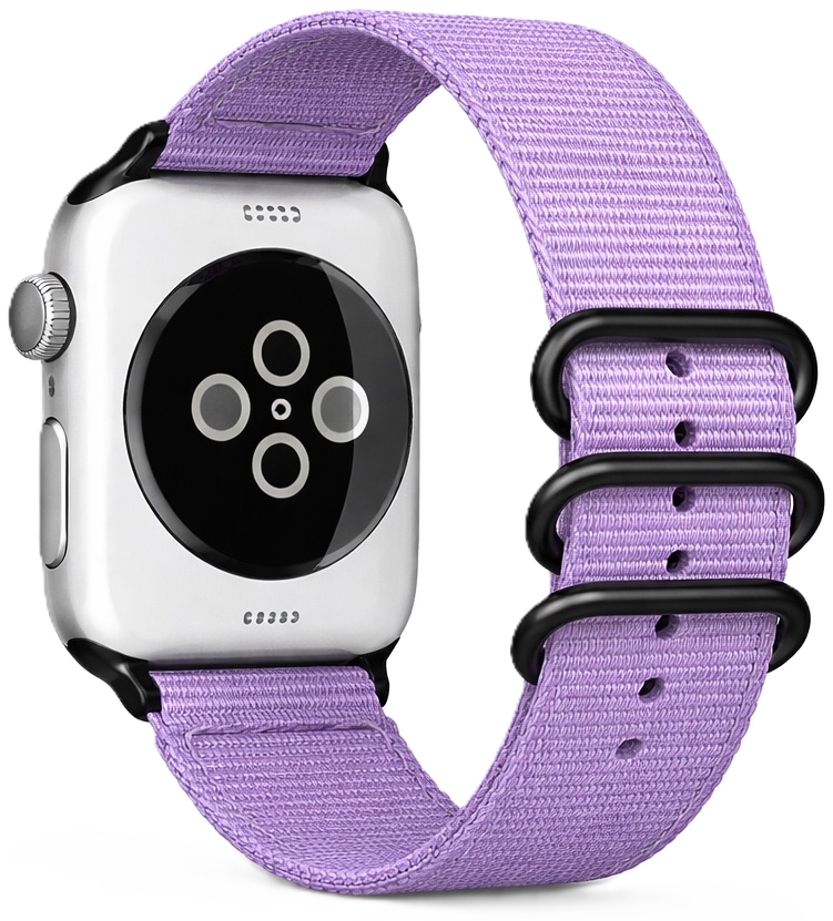 Apple watch 38/40/41 Canvas Lyselilla 38/40/41