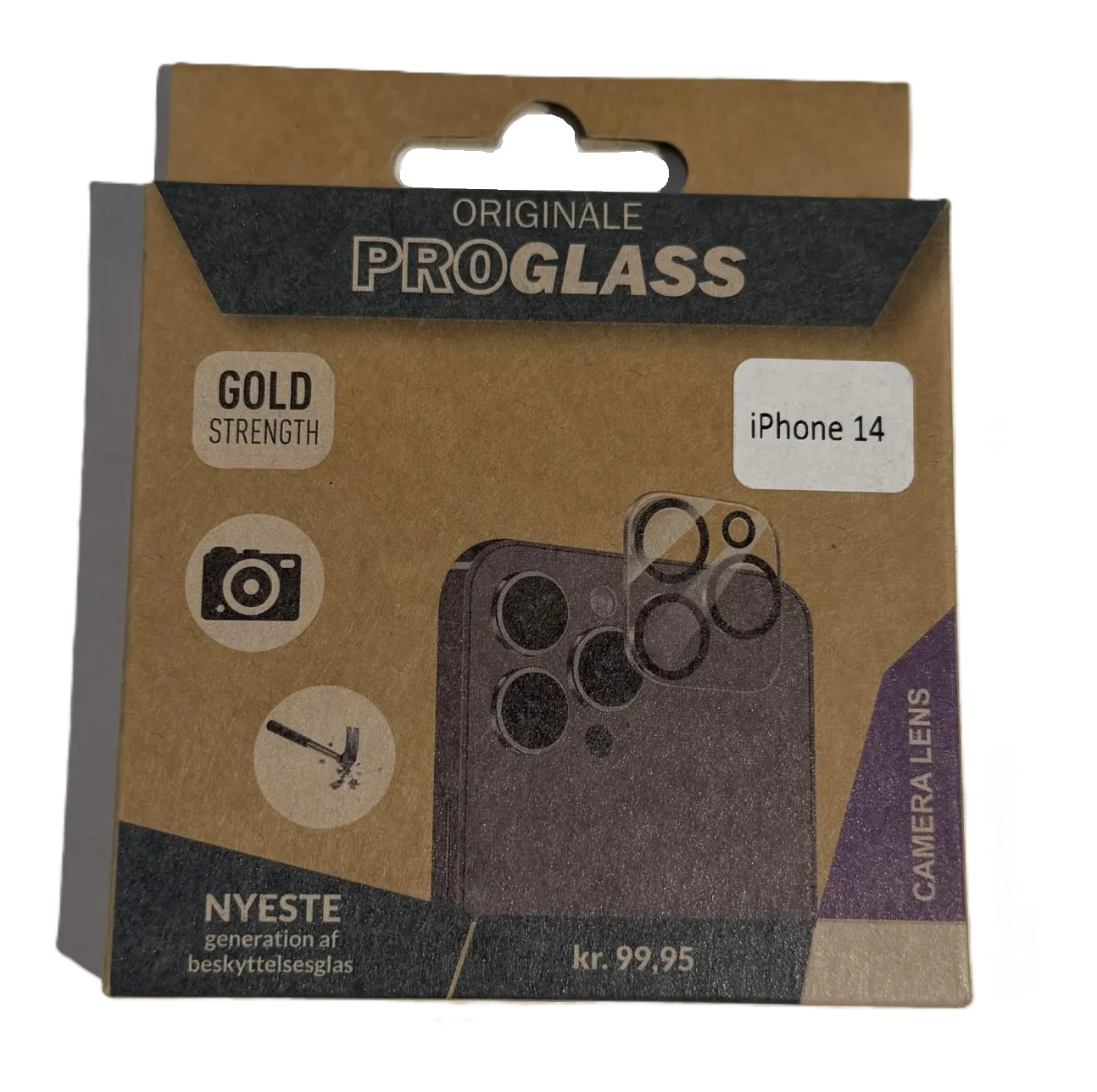 Proglass ip 14 kamera linse beskyttelse