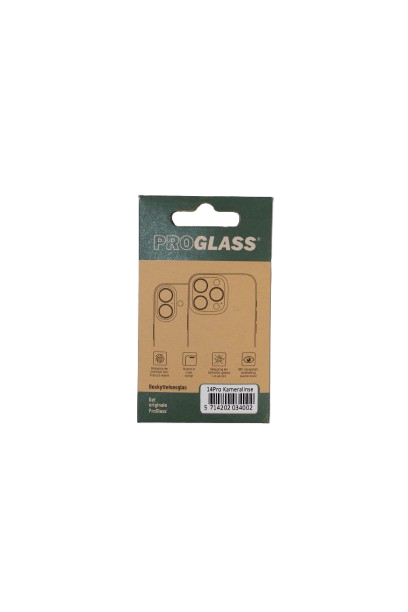 Proglass ip 14 Pro/14 Pro Max kamera linse beskyttelse