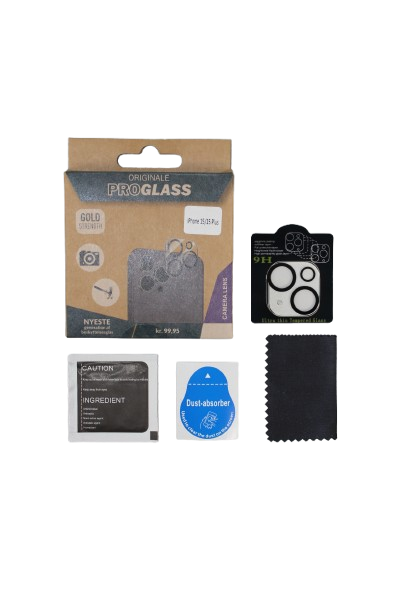 iPhone 15/15 Plus Kamera Linsebeskyttelse