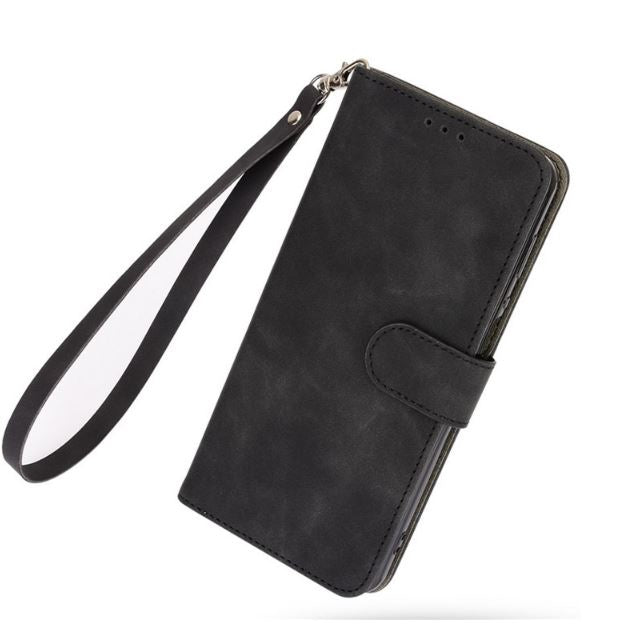 iPhone 14 Plus PU Wallet Flip Cover Folio – Sort - billede 4