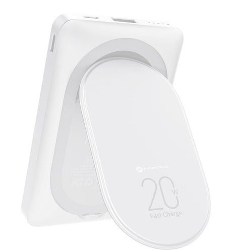 MagStand 10000mAh 20W Hvid