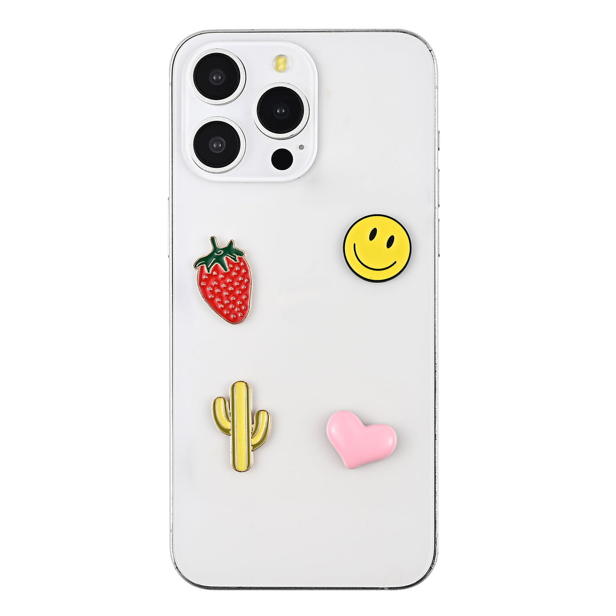 Charms Pimp Your Phone Metal og Plastik 4 stk