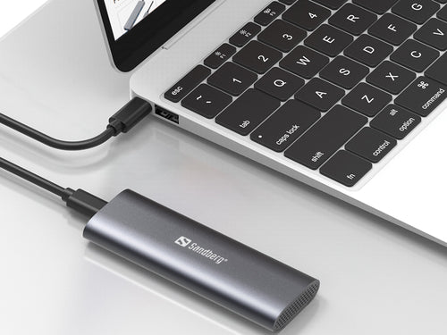 USB 3.2 Case for M.2+NVMe SSD