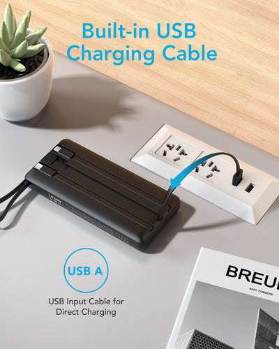 10000mAh Powerbank 3i1