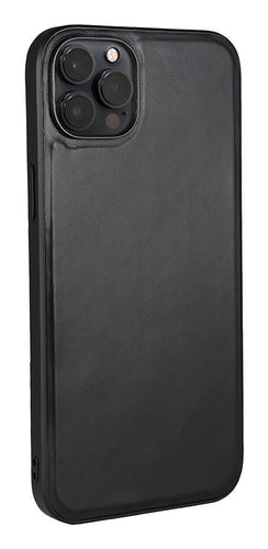 iPhone 14 Plus Læder Cover 6 7 – Sort – Buffalo