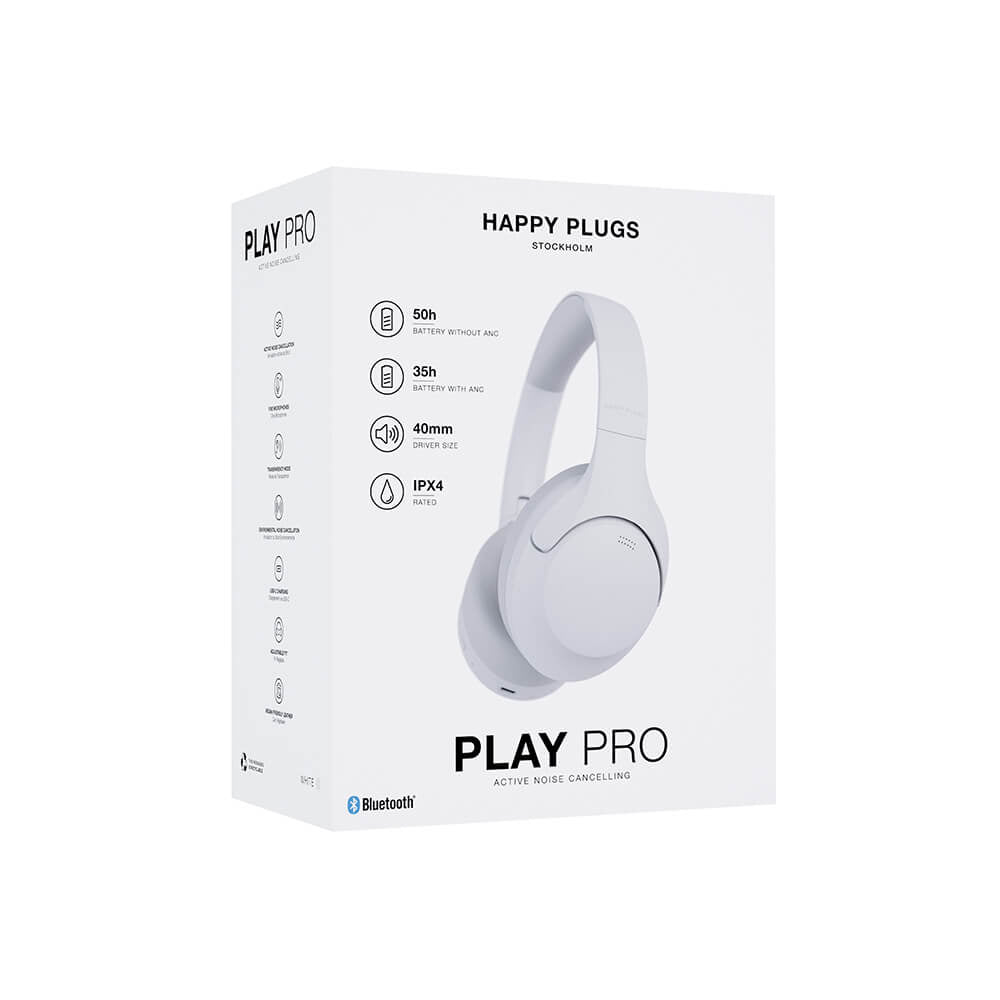 Høretelefoner Play Pro ANC Over-Ear Trådløs Hvid - billede 2