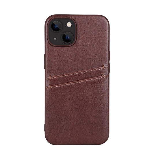 BUFFALO Backcover 2 card iPhone 13/14 6,1" Brown