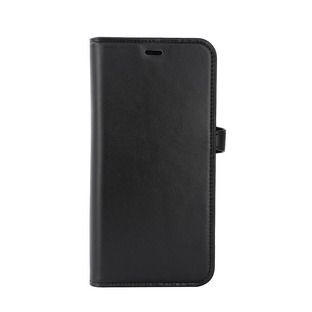 iPhone 15 Pro Max Black - BUFFALO 2in1 Leather 3 card MagSerie