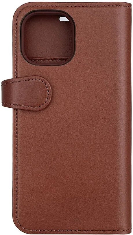 iPhone 15 Cover med kortholder 2in1 3 Magserie – Brun – Buffalo