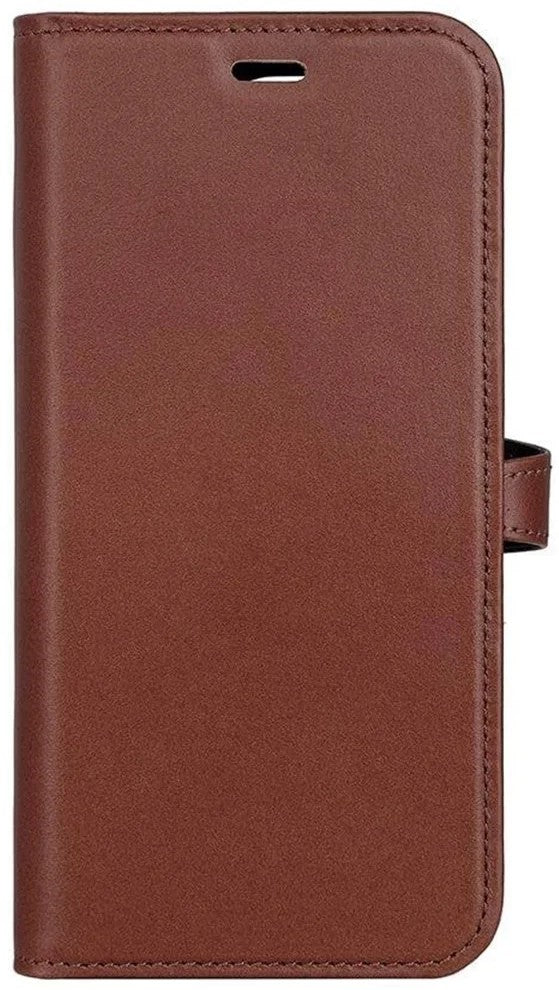 iPhone 15 Pro Læder Cover med kortholder 2in1 3 Magserie – Brun – Buffalo