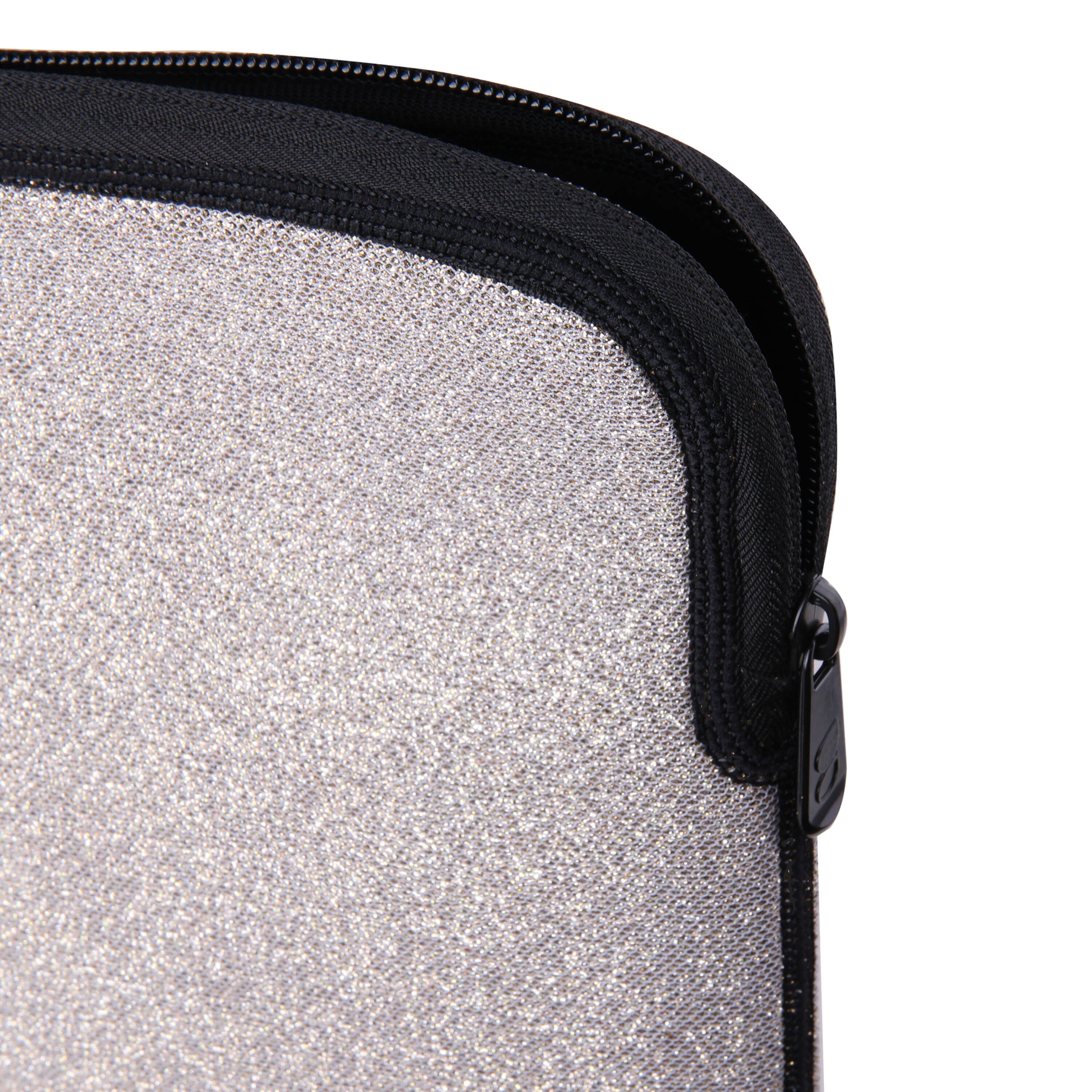ONSALA Sleeve Glitter 13/14" Sølv - EOL - billede 4