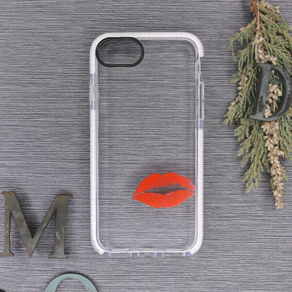 iPhone 7/8/SE Cover Gennemsigtig Kys