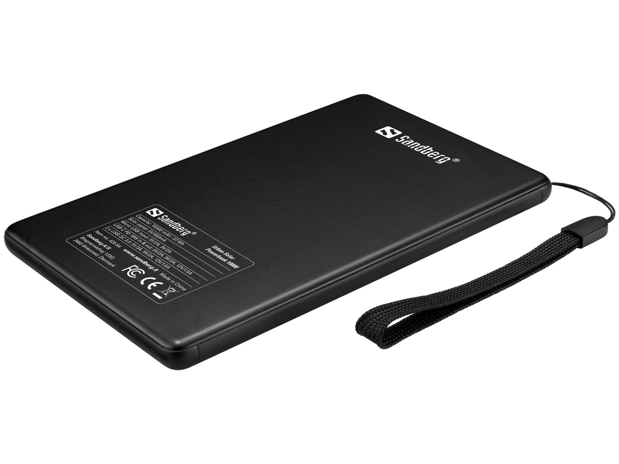Urban Solar Powerbank 10000 - billede 4