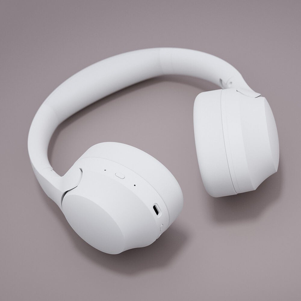 Høretelefoner Play Pro ANC Over-Ear Trådløs Hvid - billede 8