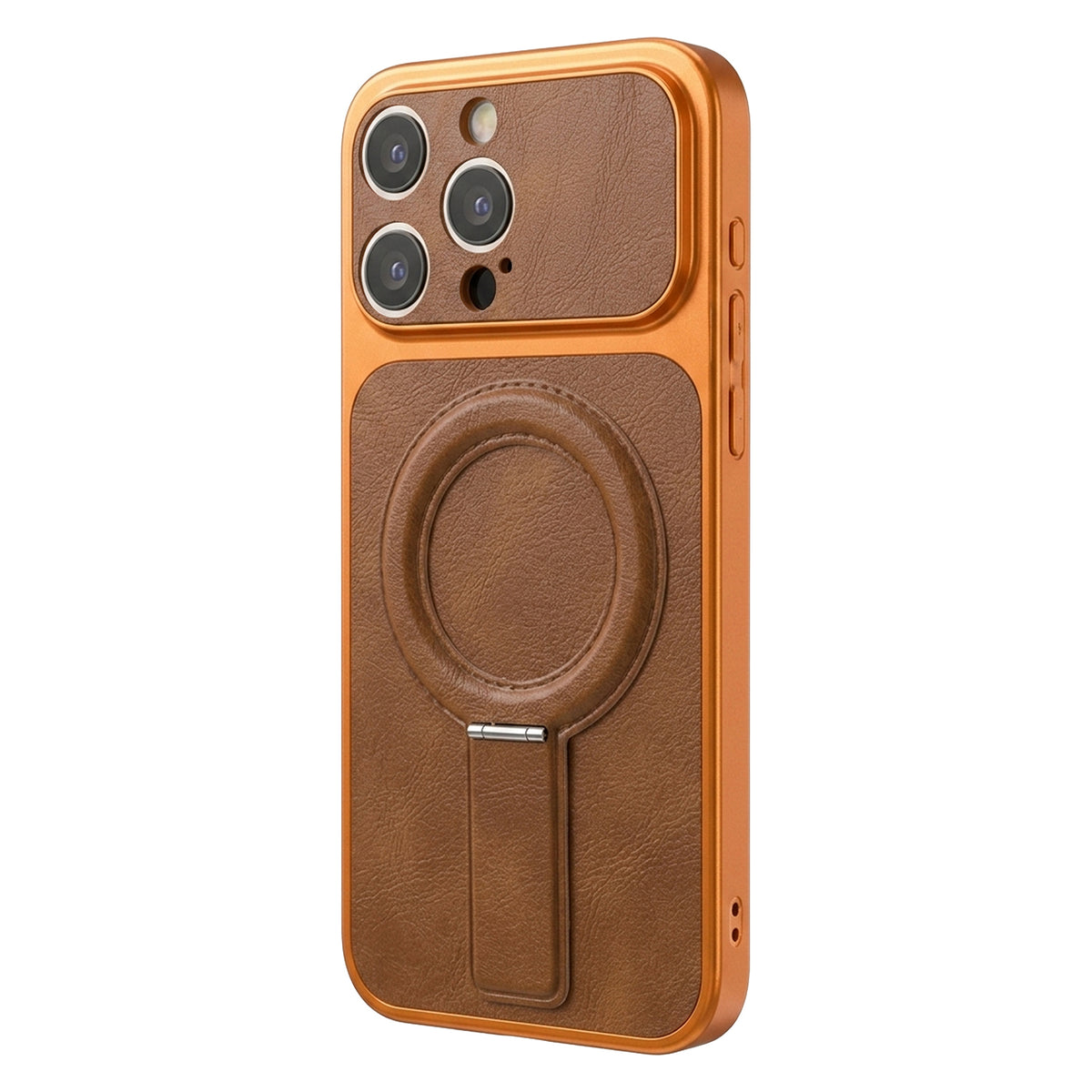 iPhone 11 MagSafe Cover Luxgrip Mag – Orange [Icecat3Batch 6aab56f5326ddb] - billede 4