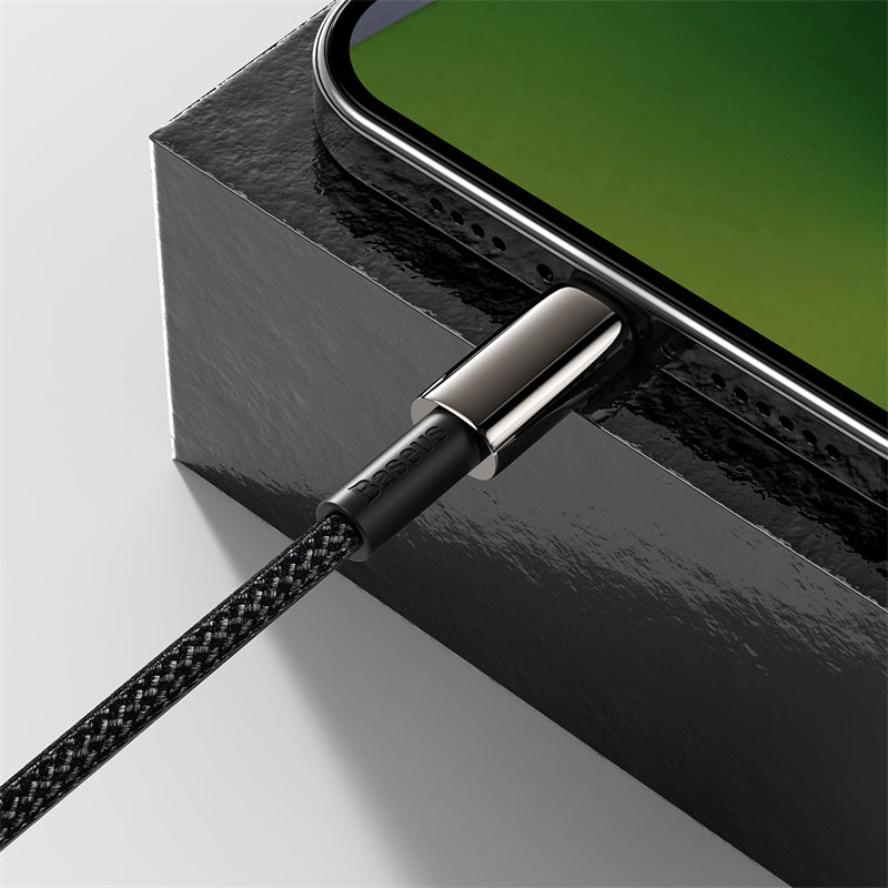 BASEUS USB Cable - Tungsten Gold CATLWJ-01 Type-C - IPHONE lightning 1M 20W black - billede 3