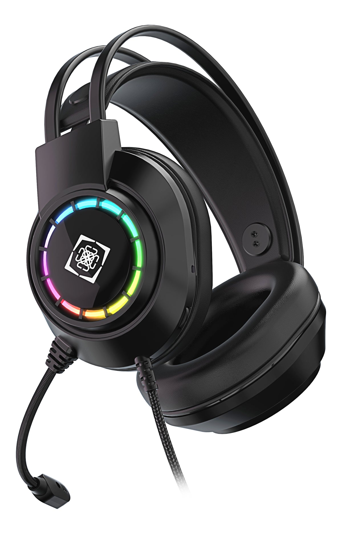 USB Headset PC/PS5 RGB Sort - billede 5