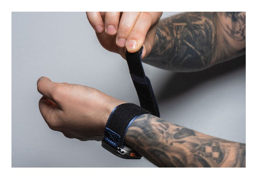 FORCELL Velcro Nylon Strap for Apple Watch - Blue - 38/40/41 mm