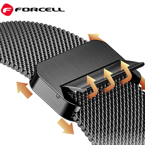 Urrem 42-49mm Sort Stål Apple