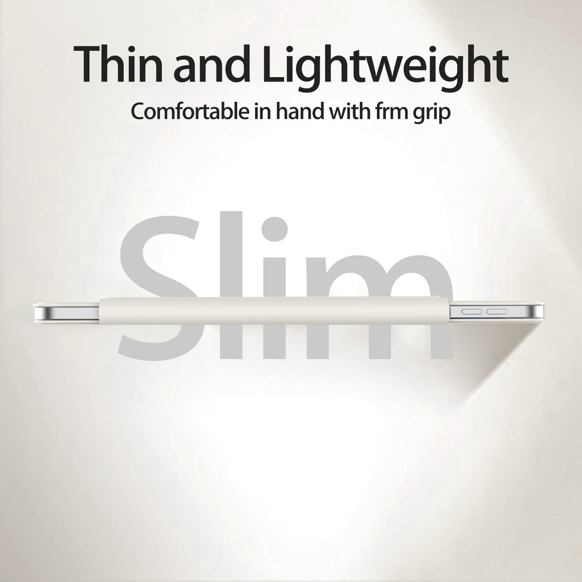 iPad 10,9 / Air4/5/11  Tri-Fold MAGNET Hvid
