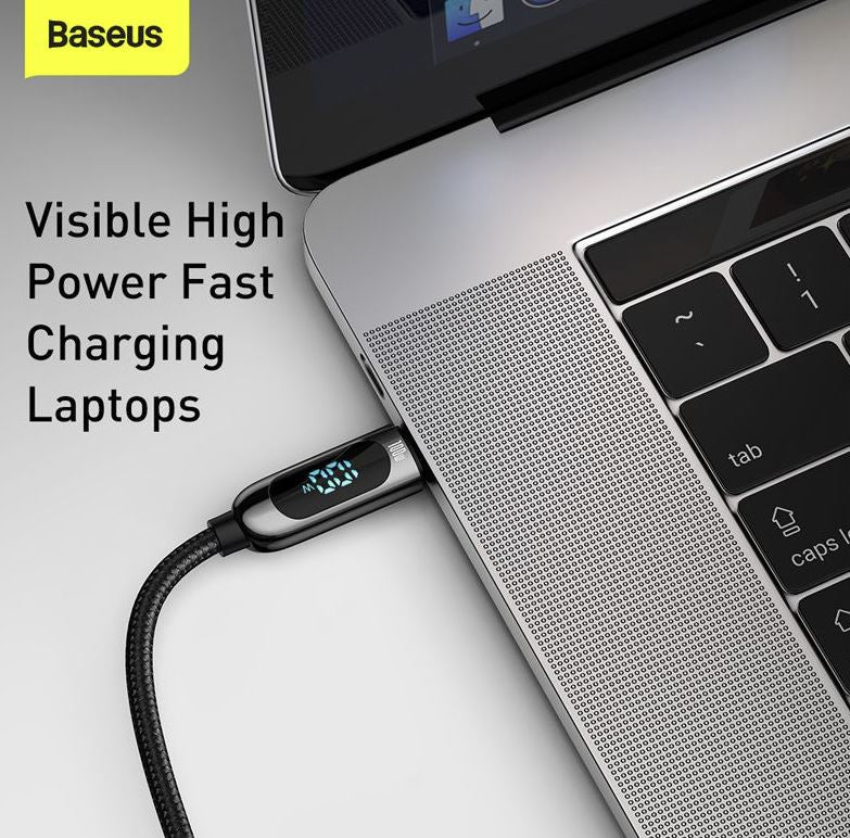 Baseus Kabel USB-C/USB-C 1m Sort - billede 5