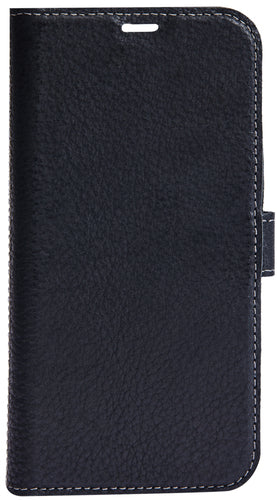 iPhone 13 Pro Max Læder Wallet Flip Cover detachable – Sort