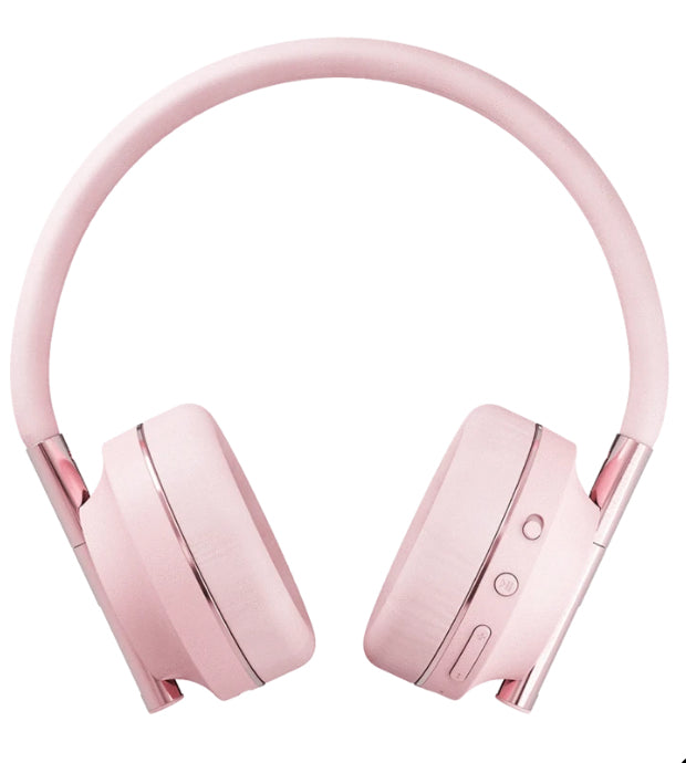 Play Høretelefoner Over-Ear 85dB Trådløse Rosa/Guld - billede 2