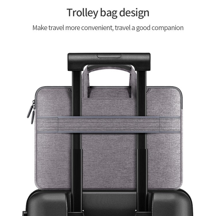 Large Capacity Laptop Bag Laptop Sleeve Tote Bag Computer Handbag Fits 15-inch Laptop and Tablet - Pink - produktbillede 5