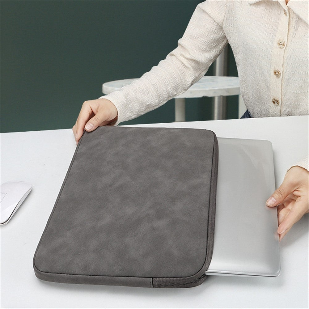 ND12 14.1-15.4 Inch Laptop Sleeve for MacBook Pro Soft Fluff  Lining Anti-scratch Notebook Protective Bag - lysbrun
