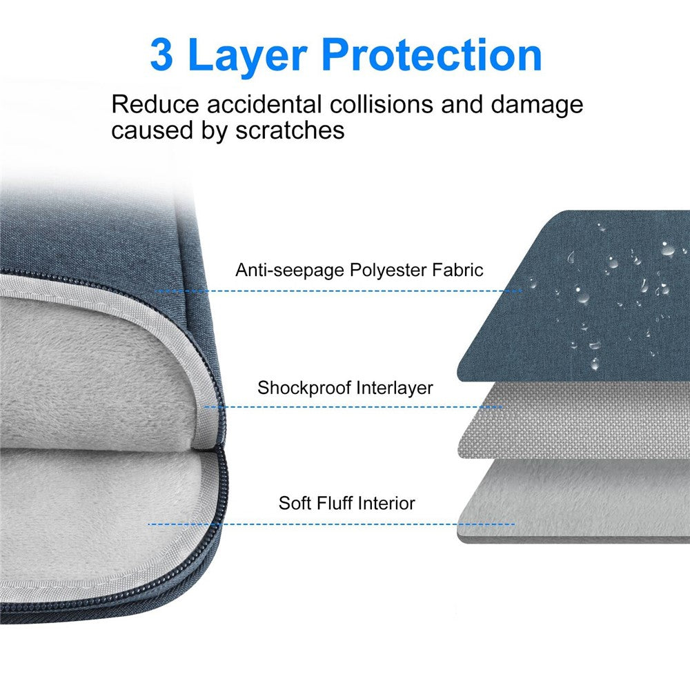 HAWEEL HWL7015 For MacBook Pro 14"/15" Sleeve Blue