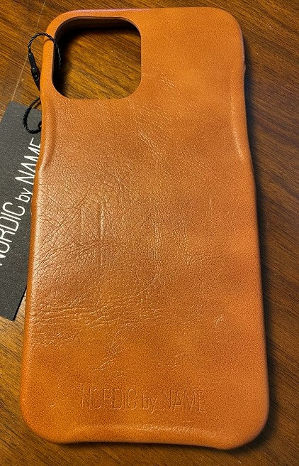 iPhone 12 mini Læder Cover – Brun