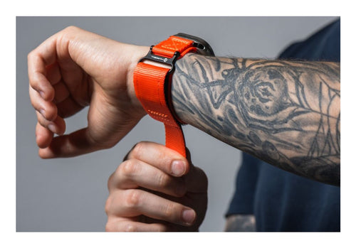 FORCELL Nylon strap for Apple Watch - Orange - 42/44/45/49 mm