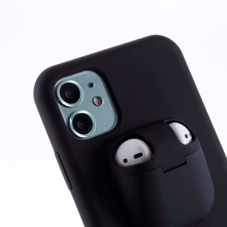 iPhone 11 Cover Air Pods – Sort - billede 5