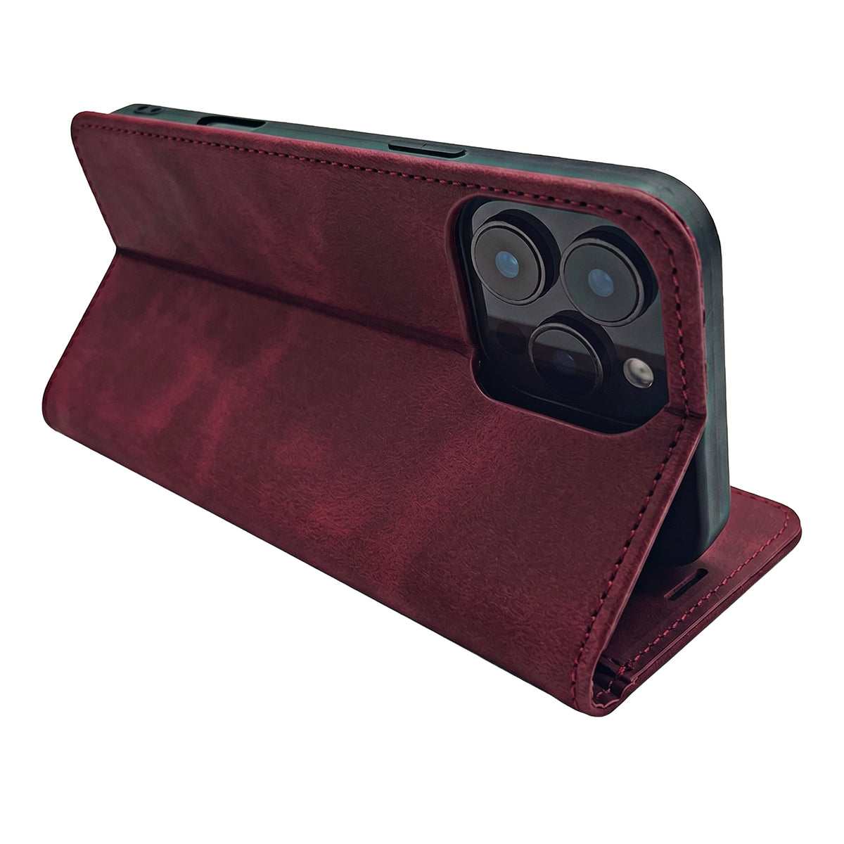 iPhone 15 Flipcover Ruskind Maroon