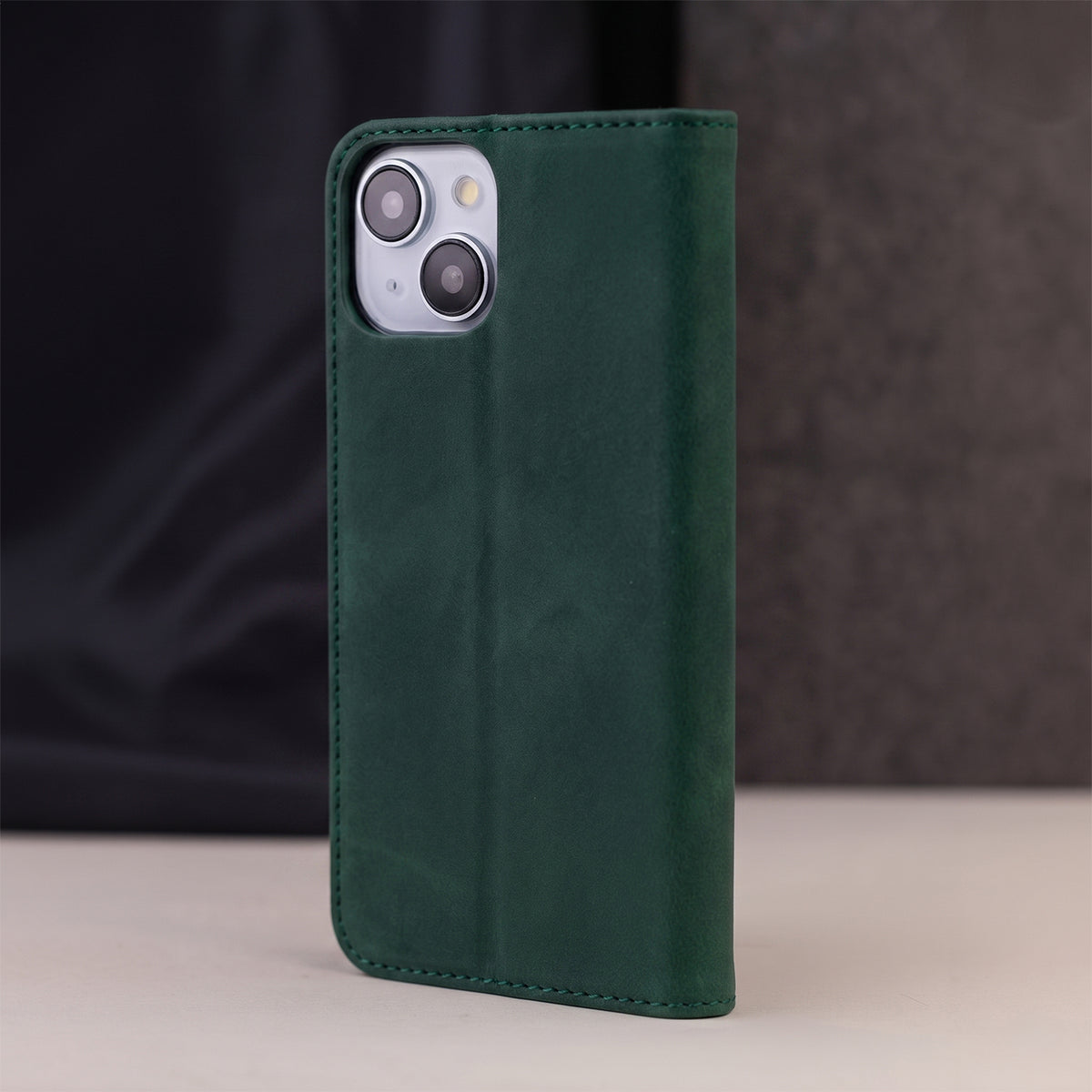 iPhone 16 Flipcover Ruskind Grøn