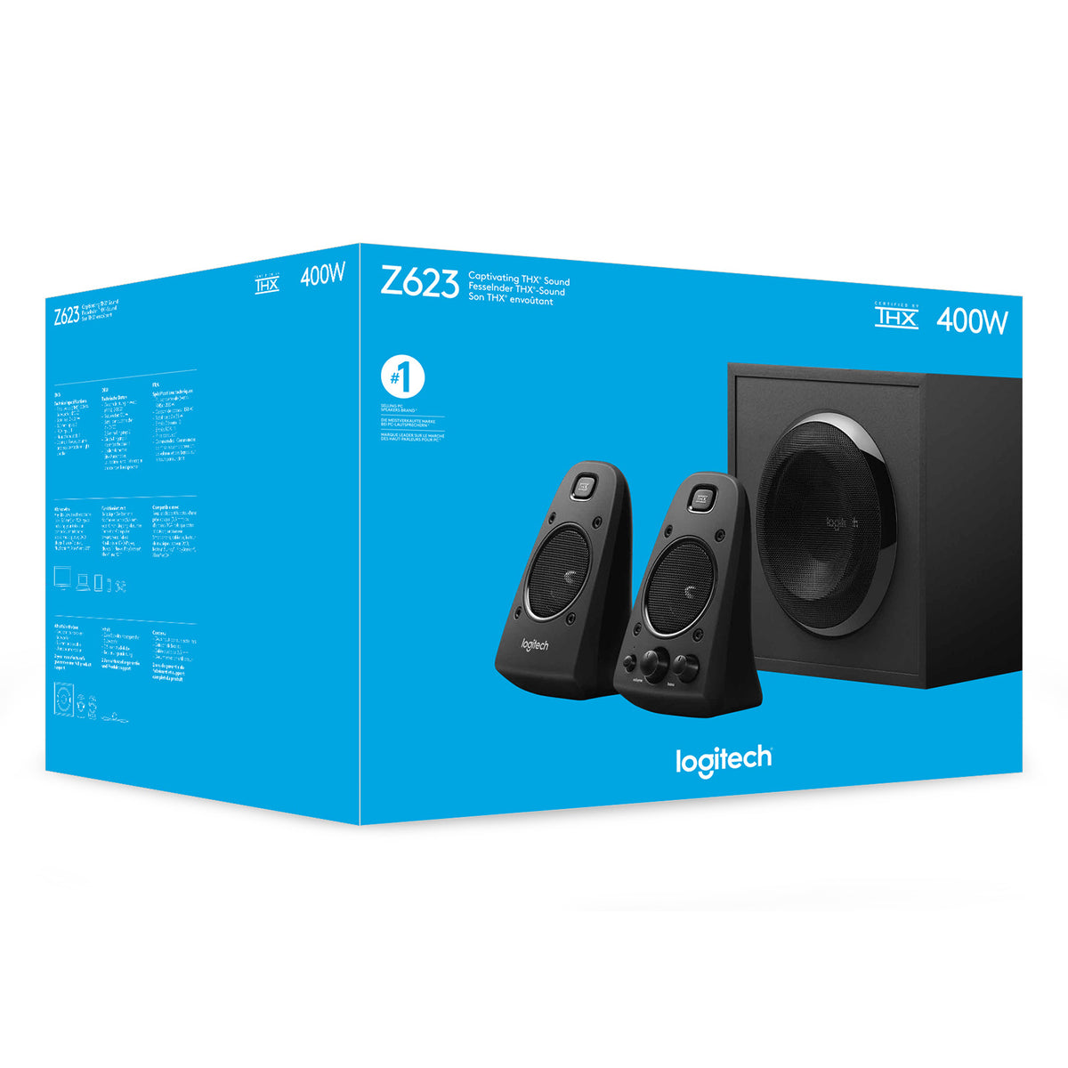 2.1 400W Logitech Z623 - billede 12