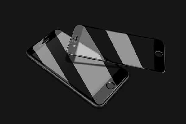 Proglass 5D sort. iPhone 6/6S - billede 4