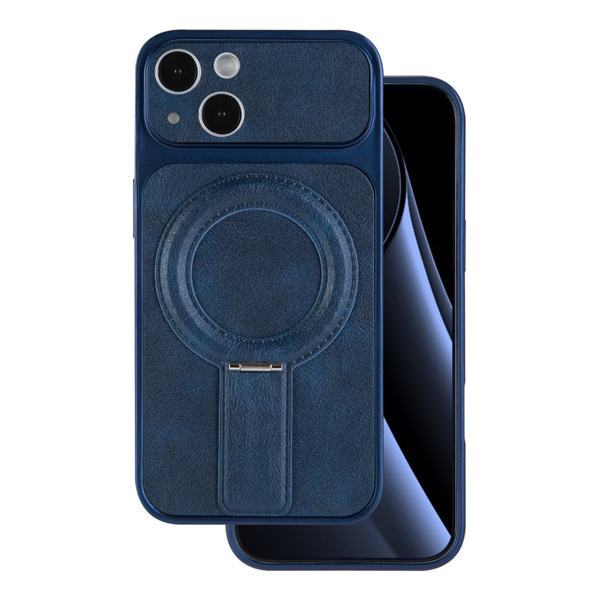iPhone 15 Luxgrip Mag Mørkeblå