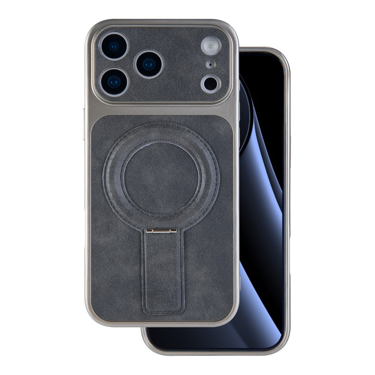iPhone 17 Pro Max Luxgrip Mag Grå