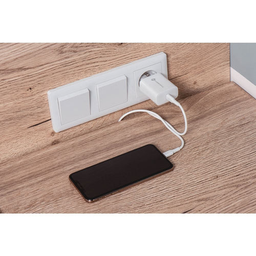 Væglader 25W USBC m/Kabel