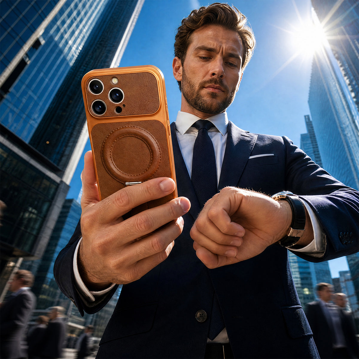 iPhone 17 Pro Max Luxgrip Mag Orange
