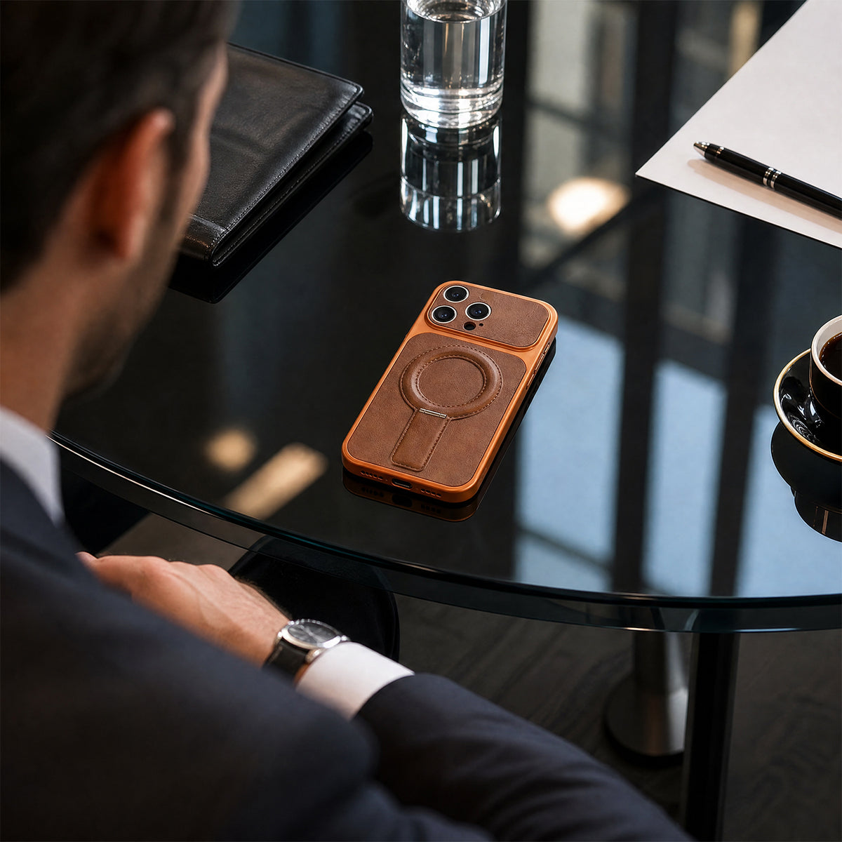 iPhone 17 Pro Luxgrip Mag Orange