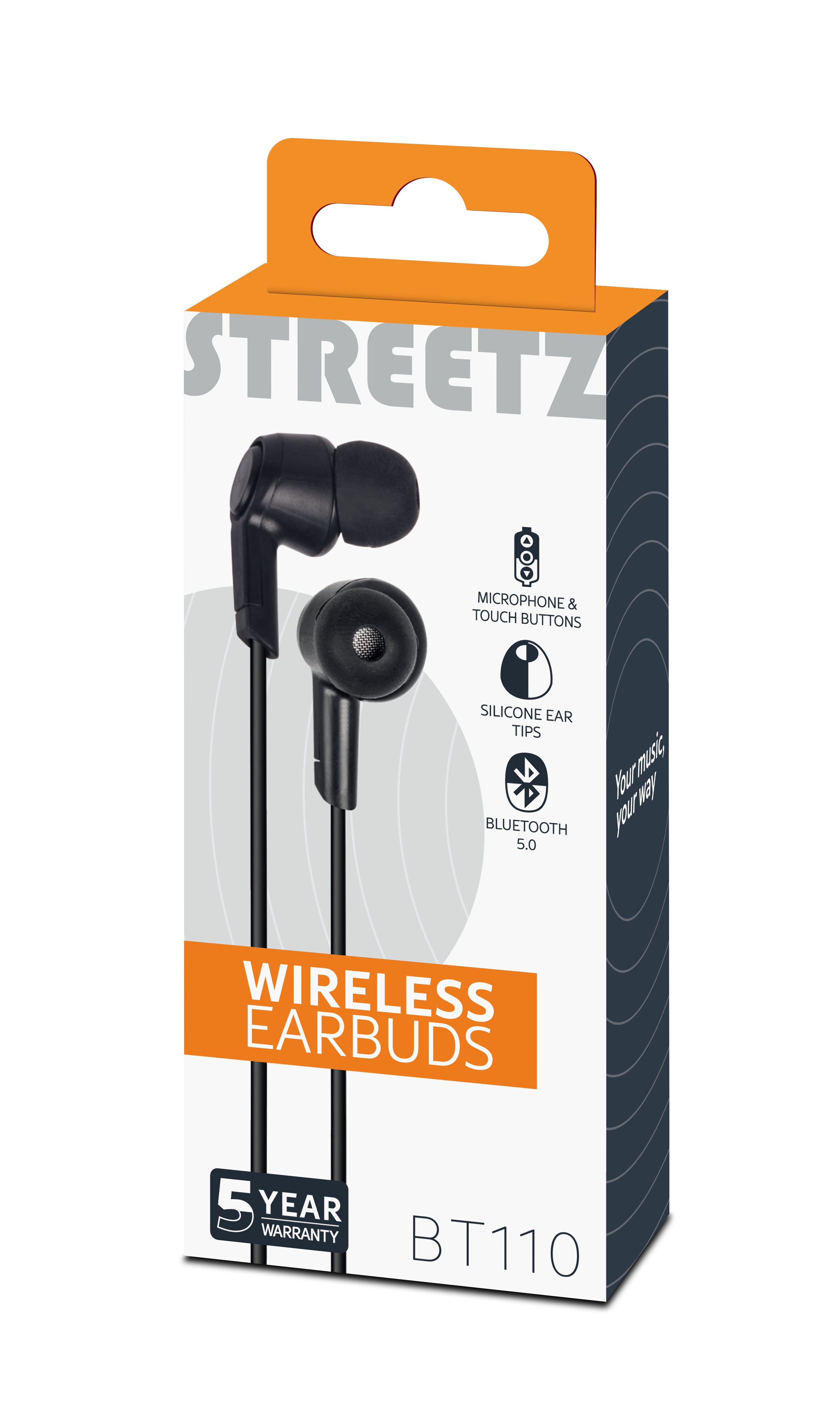 Streetz HLBT301 In-Ear B - billede 2