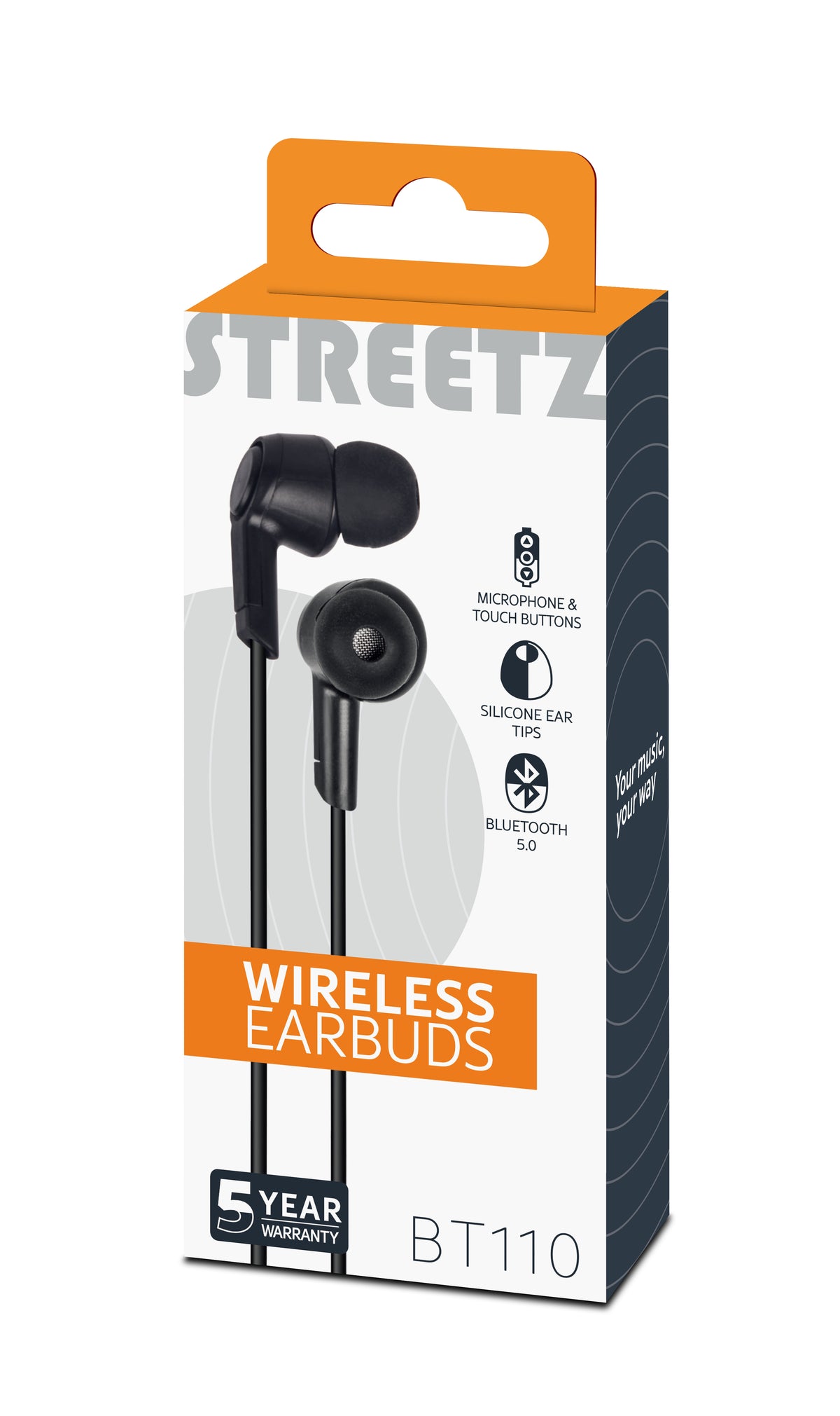 Streetz HLBT301 In-Ear B - billede 2